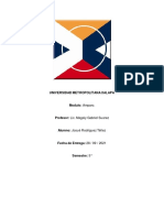 Act 7. Diagrama de Flujo - Josué Rodríguez Téllez