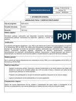 d. Responsabilidad Fiscal y Derecho Disciplinario