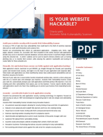 Is Your Website Hackable?: Check With Acunetix Web Vulnerability Scanner