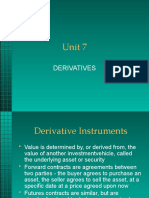 Unit 7 - Lecture - Deverivatives