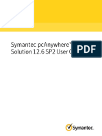 Symantec Pcanywhere™ Solution 12.6 Sp2 User Guide