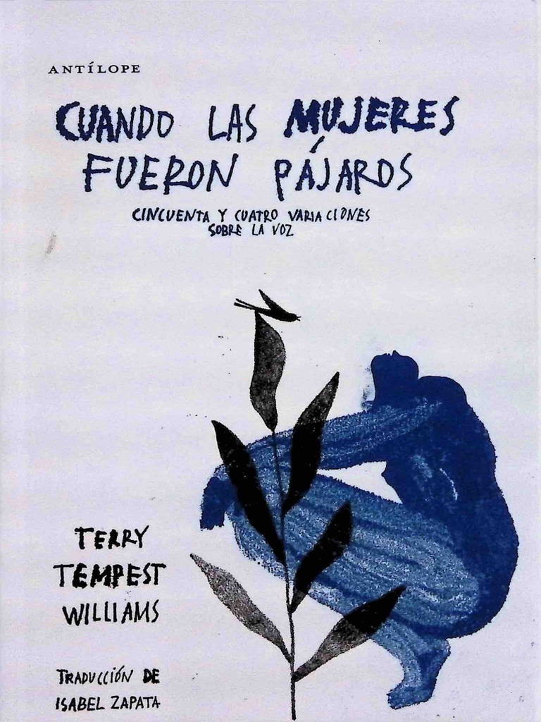Tempest-Williams-Terry-Cuando-las-mujeress-fueron-pájaros, PDF