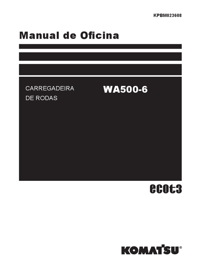 Wa500 6 | PDF | Freio | Motores
