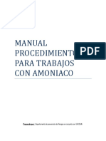 Procedimiento Amoniaco