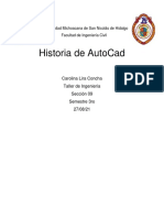 Historia de Autocad