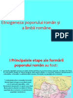 Etnogeneza Poporului Roman Si A Limbii R