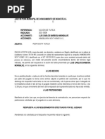 Modelo de Contestación Tutela Colombia | PDF | Derecho Constitucional ...