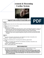 STUDENT-CARDIAC Assessment and Reasoning