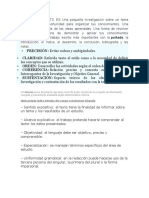 UN TRABAJO ESCRITO ES Una Pequeña Investigación Sobre Un Tema Específico