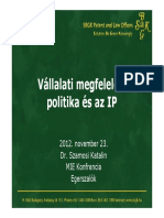 Megfelelés - Versenyjog - Szamosi Katalin Prez - 2012nov23