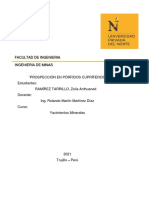 Informe Prospecci N en P Rfidos Cupr Feros Yacimientos Minerales
