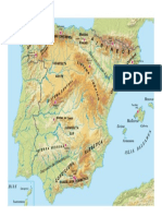 Mapa Físico España Completo