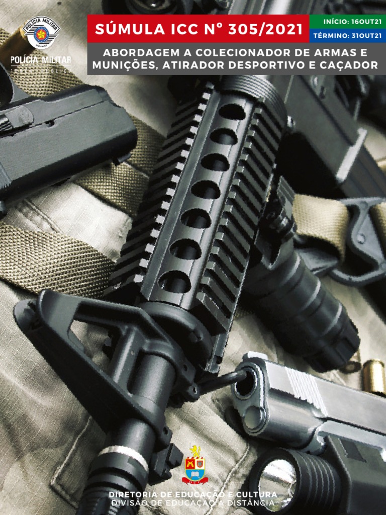 ICC 305 - Abordagem A Colecionadores de Armas e Munições Atiradores ...