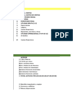 Estado Financiero con menos de