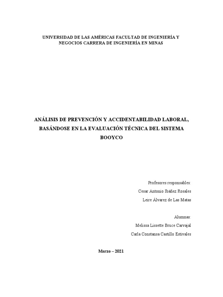 Anteproyecto Bruce Castillo | PDF | Minería