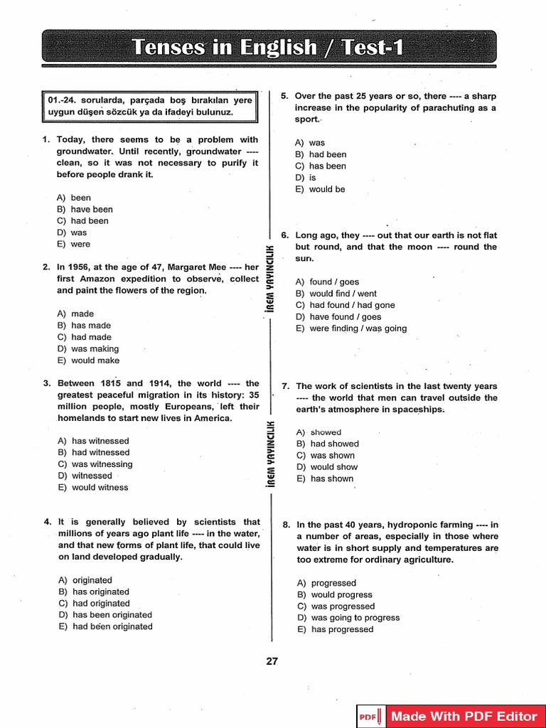 Test 1 | PDF