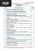 Content of Lab. Manual Prepared by Prof. Anil Kumar Swain