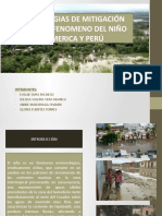 Estrategias de Mitigación Ante El Fenomeno Del Niño America y Perú