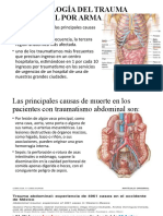 Epidemiología Del Trauma Abdominal Por Arma Blanca