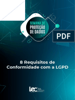 eBook 8 Requisitos de Conformidade LGPD
