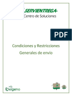 Mexico Condiciones y Restricciones de Envio Servientrega 07 12 21 6