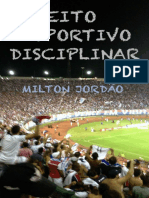 (2013) Direito Desportivo Disciplinar - Milton Jordão
