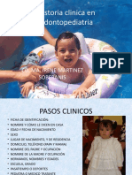 3.1historia Clinica en Odontopediatria