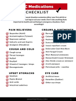 OTC Medications Checklist Version 1.5