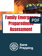 Family Emergency Preparedness Assessment