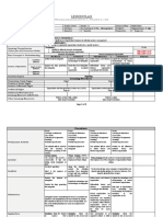 Lesson Plan: (With Inclusion of The Provisions of D.O. No. 8, S. 2015 and D.O. 42, S. 2016)