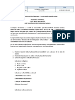 Ejercicio Sobre Análisis Financiero