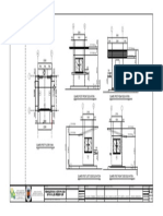 Guard Post Front Elevation Guard Post Rear Elevation: Top of Beam Top of Beam