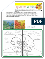 Cores quentes x frias: o que diferencia