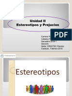 Estereotipos y Prejuicios