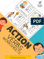 Action Verbs Activity Book