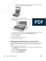 HP Color Laserjet 5550 Output