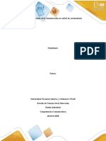 Tarea 3 - Análisis de La Comunicación No Verbal en