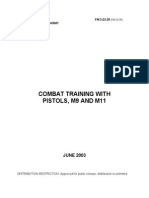 Combat Training With Pistol