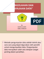 "Pengolahan Dan Penyajiaan Data": by Rosita Samit Giska Femiati by Rosita Samit Giska Femiati