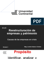 Semana 3 - Causas de Crisis Empresarial