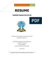 Konsep Dasar Ipa Di SD