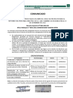 Proceso de Eleccion de Plaza Vacante de Cargo de Profesor Para El Retorno Del Personal Directivo de Iiee Que Culmina Su Designacion Al 30-09-2022 (1)