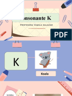 consonante K