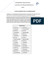 Actividad 10 Té Cnicas Más Comunes para Las Combinaciones