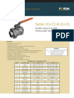 Quadrant Ball Valve Brochure