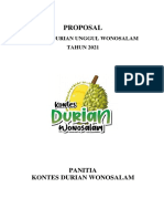 Proposal Durian 2021