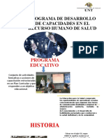 Programa de Desarrollo de Capacidades en El Recurso