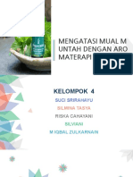 MENGATASI MUAL DAN MUNTAH DENGAN TERAPI AROMATERAPI