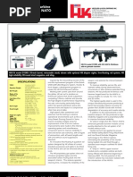 Heckler & Koch HK416 Enhanced Carbine 5.56x45mm NATO