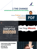 Leading The Change Advantage in Distruptive Challenge